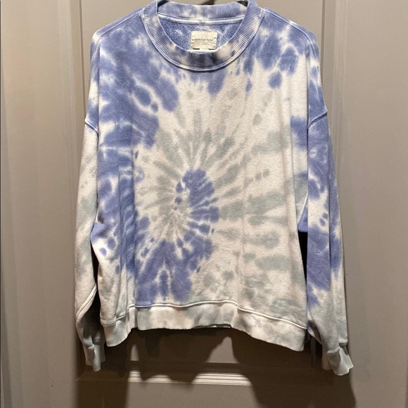 American Eagle Tie-Dye Crewneck Sweater | Y2K Lounge | Size Small - Picture 1 of 4